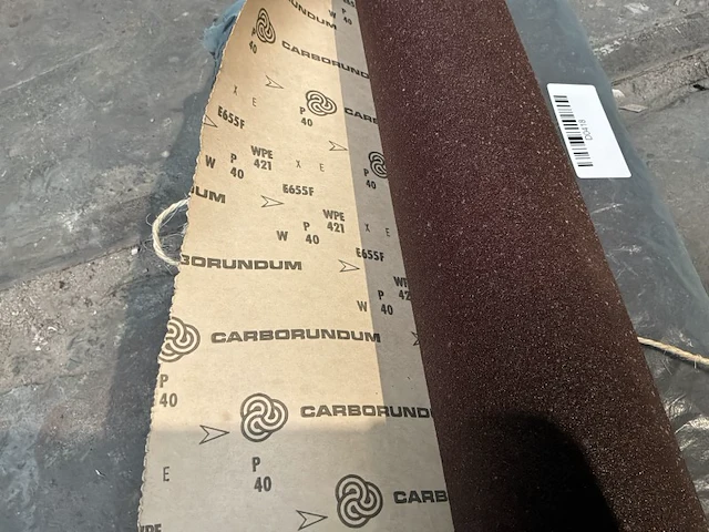 Carborundum rol schuurband (3x) - afbeelding 2 van  3