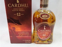 Cardhu single malt scotch whisky 12 years - afbeelding 1 van  5
