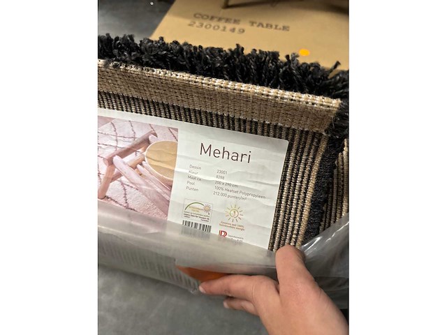 Care maintenance mehari tapijt 200x290 - afbeelding 2 van  2
