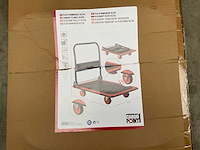 Cargo point opvouwbare plateauwagen - afbeelding 2 van  4