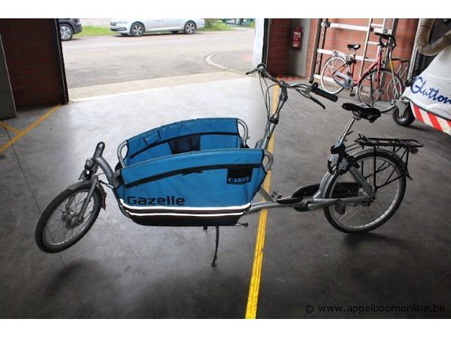 Cargofiets gazelle caddy cargo dames - afbeelding 1 van  3