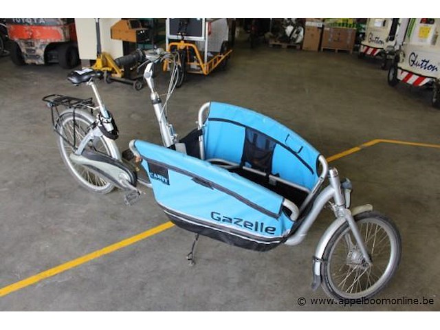 Cargofiets gazelle caddy cargo dames - afbeelding 2 van  3