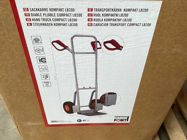 Cargopoint steekwagen 150 kg - afbeelding 2 van  2