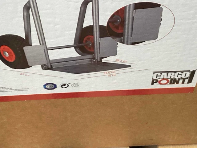 Cargopoint steekwagen 150 kg - afbeelding 3 van  7