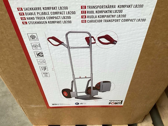 Cargopoint steekwagen 150 kg - afbeelding 6 van  7