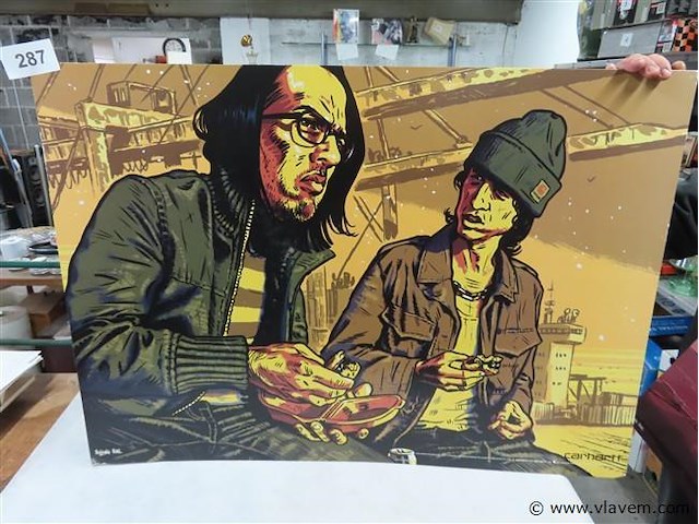 Carhartt reclamebord - afbeelding 1 van  4