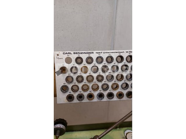 Carl berzinger 7267 benzinger precisie-horlogemakersdraaibank - afbeelding 1 van  14