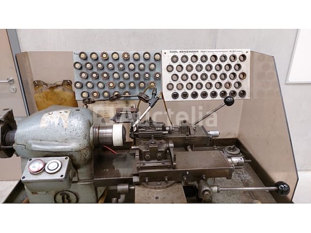 Carl berzinger 7267 benzinger precisie-horlogemakersdraaibank - afbeelding 10 van  15