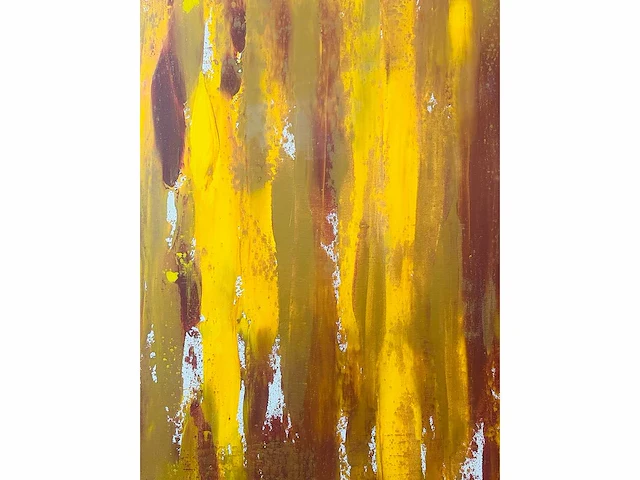 Carl gorissen - abstract - acryl op doek - groot werk - afbeelding 6 van  11