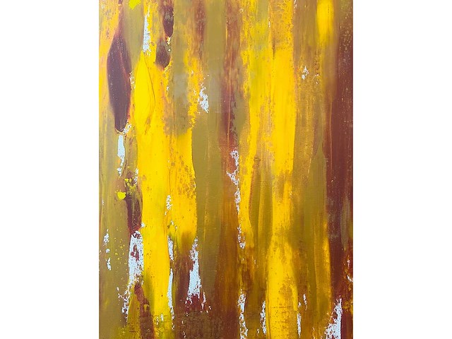 Carl gorissen - abstract - acryl op doek - groot - afbeelding 4 van  11