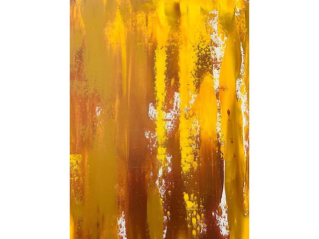 Carl gorissen - abstract - acryl op doek - groot - afbeelding 5 van  11