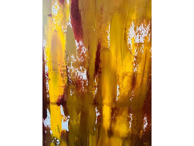 Carl gorissen - abstract - acryl op doek - groot - afbeelding 8 van  11
