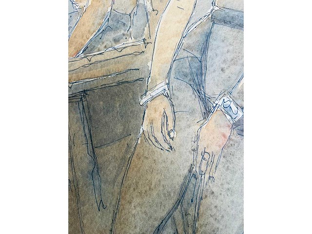 Carl heinz stricker cardos - aquarel - afbeelding 5 van  7