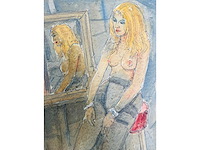 Carl heinz stricker cardos - aquarel - afbeelding 7 van  7
