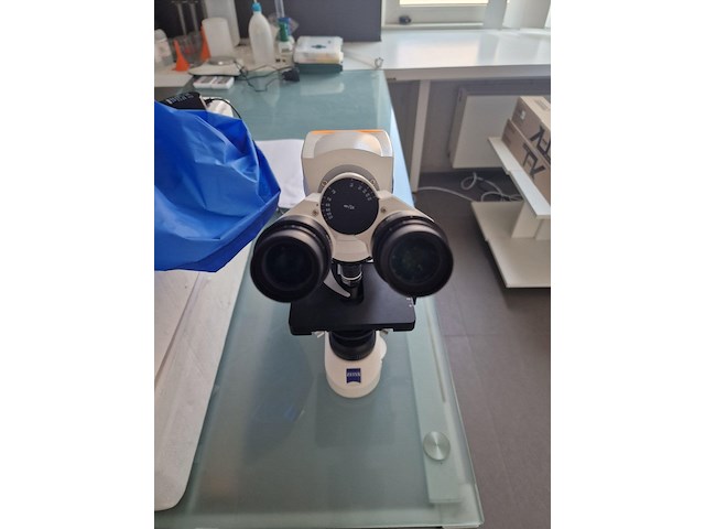 Carl zeis primo star microscoop - afbeelding 2 van  7