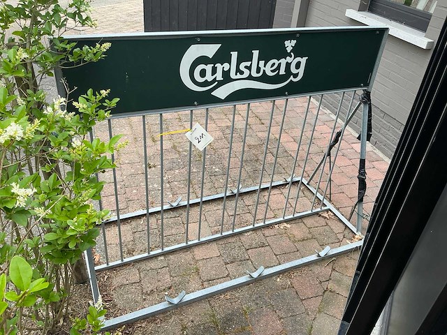 Carlsberg fietsenrek - afbeelding 1 van  3