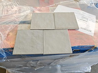 Carmen contemporary mineral grey mat wandtegel 15x15 cm 25,74 m² - afbeelding 2 van  7