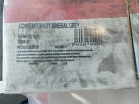 Carmen contemporary mineral grey mat wandtegel 15x15 cm 25,74 m² - afbeelding 6 van  7