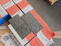 Carmen contemporary obsidian mat wandtegel 15x15 cm 44,55 m² - afbeelding 4 van  7