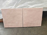 Carmen contemporary rose quartz mat wandtegel 15x15 cm 25,74 m²