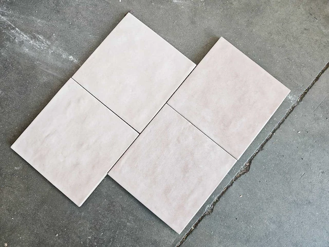 Carmen contemporary rose quartz mat wandtegel 15x15 cm 25,74 m² - afbeelding 3 van  7