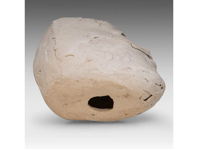 Carmen dionyse (1921-2013), ceramic head 9 cm. (3.54 in.) - afbeelding 7 van  7