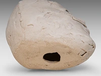 Carmen dionyse (1921-2013), ceramic head 9 cm. (3.54 in.) - afbeelding 7 van  7