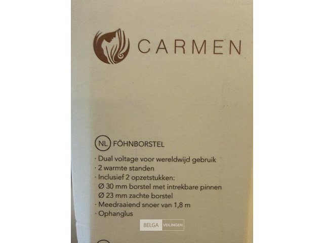 Carmen föhn borstel - afbeelding 3 van  3