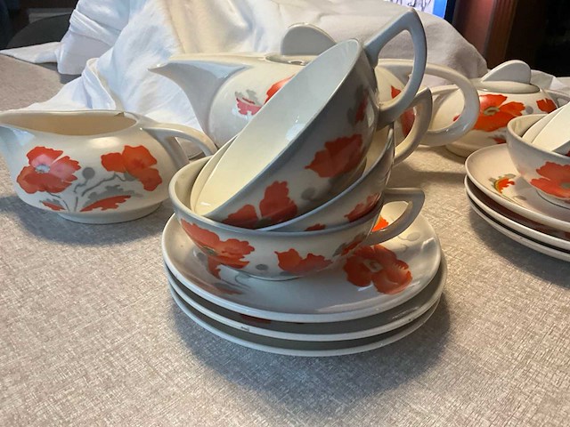 Carmen germany vintage theeservies anno 1930 - afbeelding 3 van  13