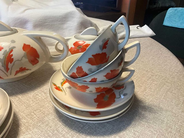 Carmen germany vintage theeservies anno 1930 - afbeelding 11 van  13
