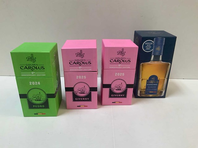 Carolus belgian whisky (4x) - afbeelding 1 van  6