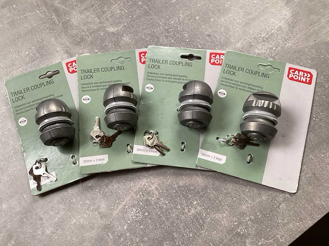 Carpoint aanhanger disselslot (4x) - afbeelding 1 van  3