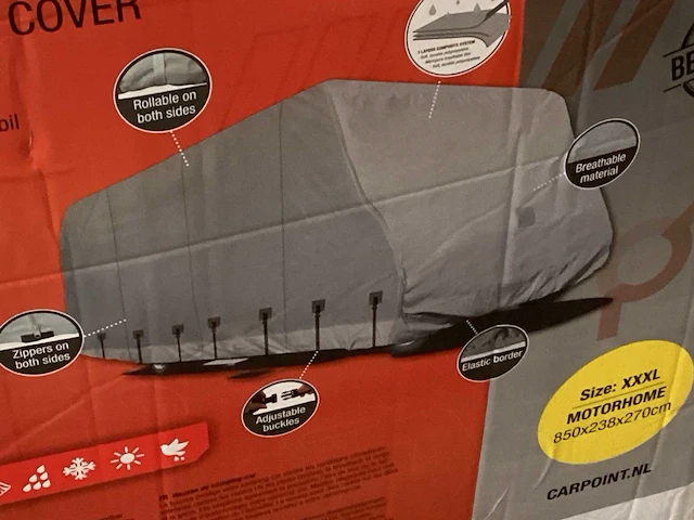 Carpoint camperhoes xxxl - 8.50 meter - afbeelding 4 van  4