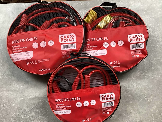 Carpoint diverse startkabelsets (3x) - afbeelding 1 van  4