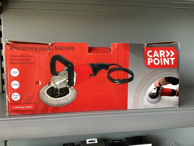 Carpoint haakse polijstmachine 1200w - afbeelding 4 van  4