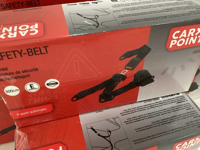 Carpoint mix kavel veiligheidsgordels (6x) - afbeelding 4 van  5