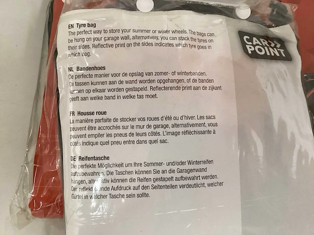 Carpoint set bandenhoezen, 4 delig (3x) - afbeelding 4 van  4