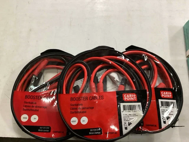 Carpoint startkabel booster (3x) - afbeelding 1 van  3