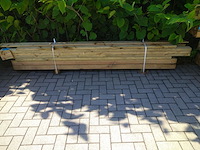 Carport 750x300x270 cm, wand - afbeelding 2 van  3