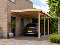 Carport 750x300x270 cm, wand - afbeelding 3 van  3