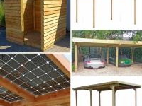 Carport en rondhout veiling: ophaling hamont-achel