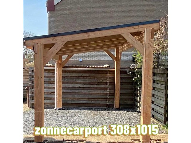 Carport voor zonnepanelen 308x1015x2,9 - carport - afbeelding 1 van  2
