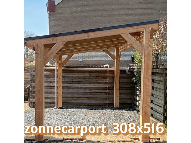 Carport voor zonnepanelen - afbeelding 2 van  5