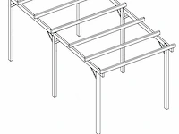 Carport voor zonnepanelen - afbeelding 2 van  2