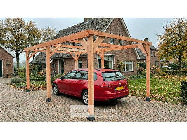 Carport/overkapping-hoog, afm b310xd1500xh210/190 cm - afbeelding 1 van  5