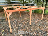 Carport/overkapping-hoog, afm b310xd600xh210/190 cm - afbeelding 3 van  5