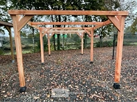 Carport/overkapping-hoog, afm b310xd600xh210/190 cm - afbeelding 2 van  5