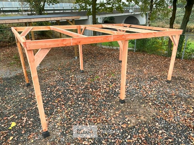 Carport/overkapping-hoog, afm b310xd900xh210/190 cm - afbeelding 3 van  5