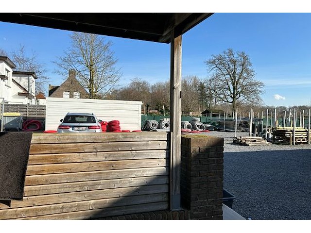 Carport/overkapping in hout - afbeelding 3 van  14