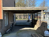Carport/overkapping in hout - afbeelding 8 van  14